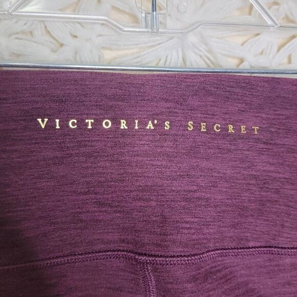 Victorias Secret Studio High Rise Stretch Pull On Legging Maroon Size 4 - Picture 4 of 12